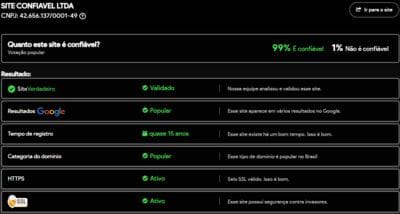 Site verificado e verdadeiro:57gameapp.com.br